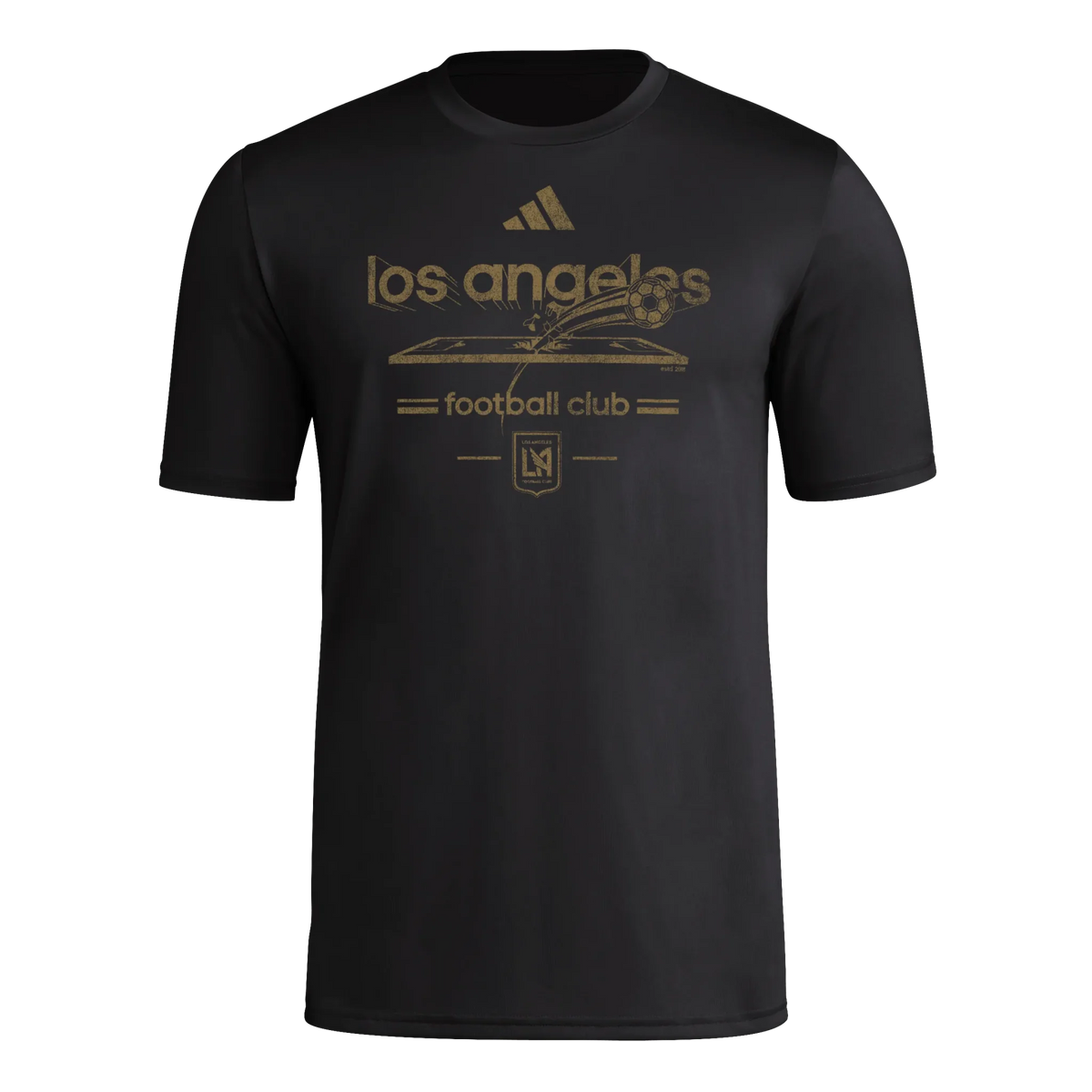 adidas 2025 LAFC Men's SS Pre-Game Tee