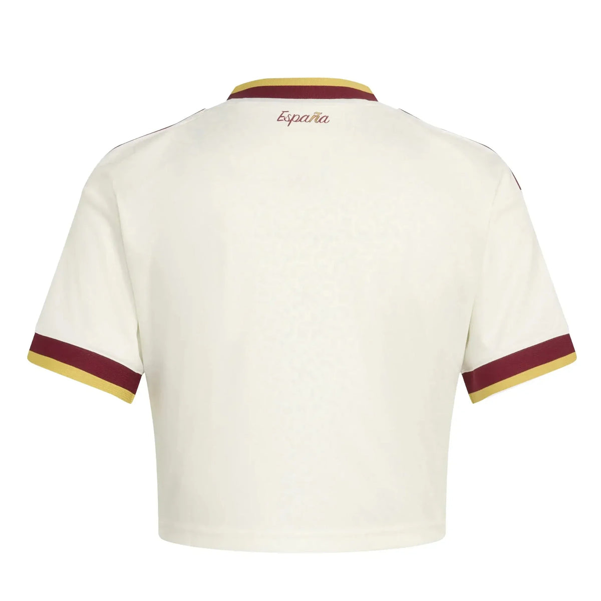 adidas 2026 Spain Women's Stadium Away Cropped Soccer Jersey