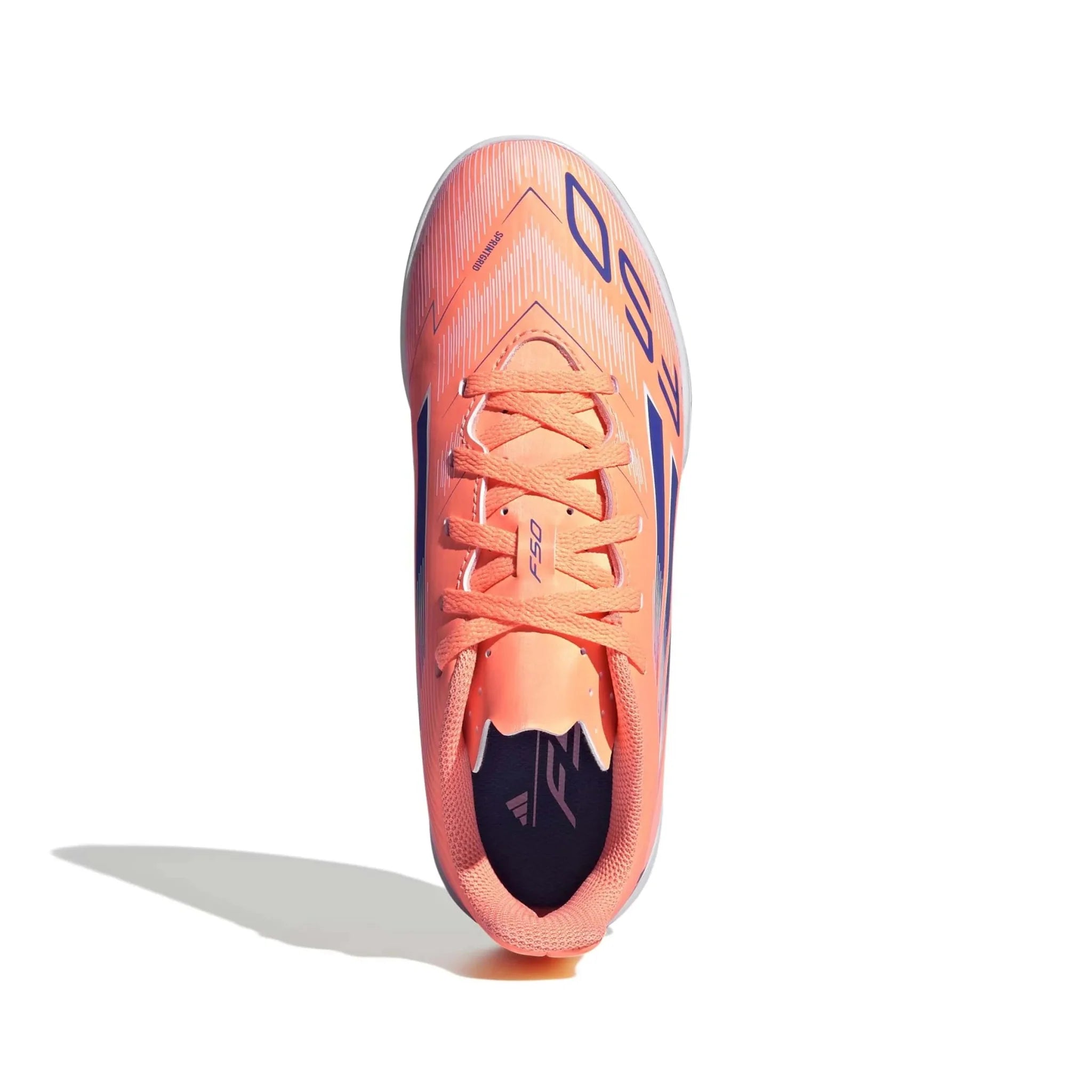 adidas Kids F50 Club Indoor Soccer Shoes - Coral Blaze Pack (FA25)