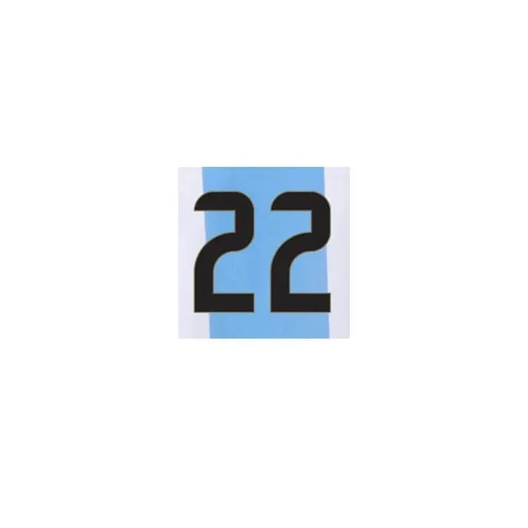 Argentina 2024/25 Home L Martinez #22 Jersey Name Set