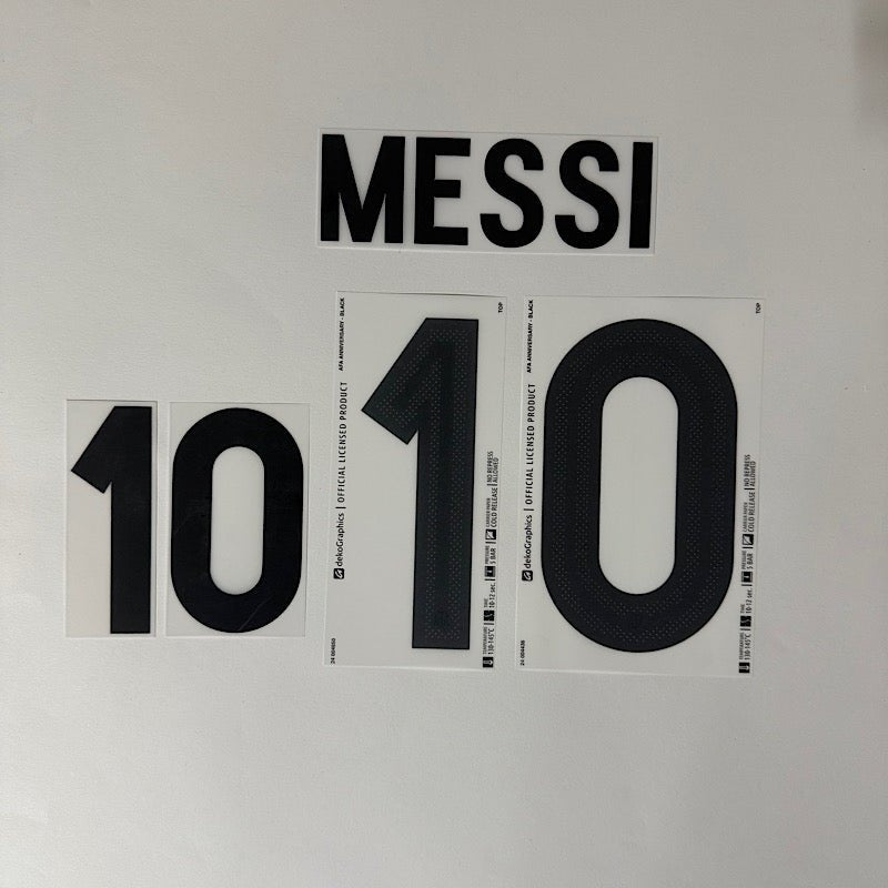 Argentina 2025 Home MESSI #10 Anniversary Youth Official Name Set