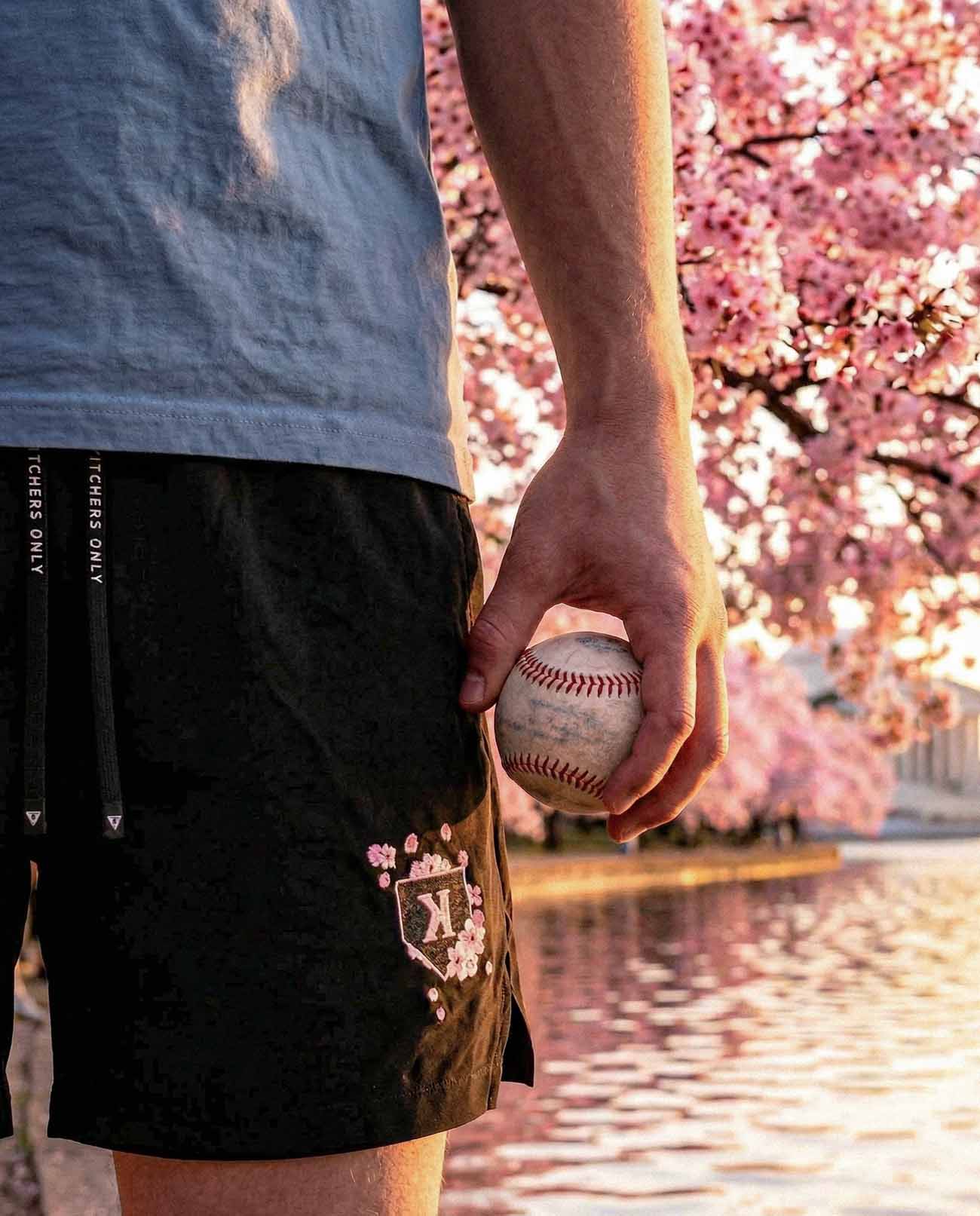 Youth Cherry Blossom Shorts