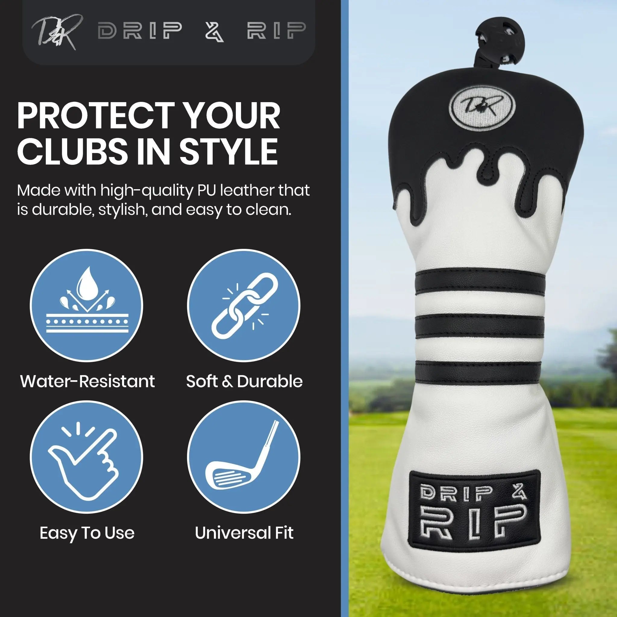 Drip & Rip™ Bomber Series Specter Fairway Wood Headcover