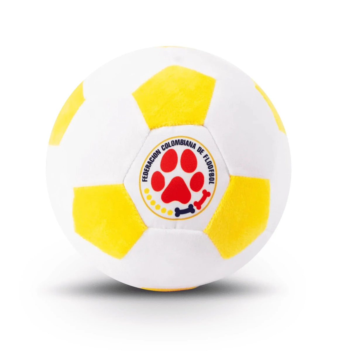 Floofball Colombia Plush Soccer Ball - Dog Toy