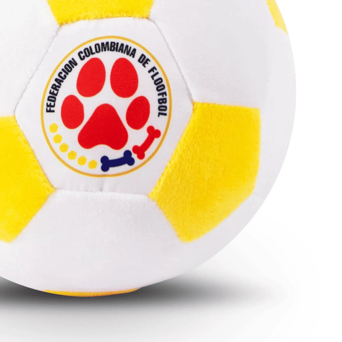 Floofball Colombia Plush Soccer Ball - Dog Toy