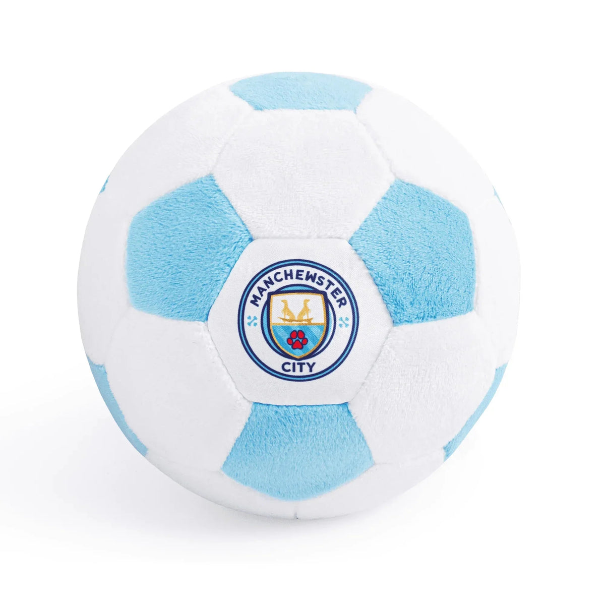 Floofball Manchewster City Plush Soccer Ball - Dog Toy