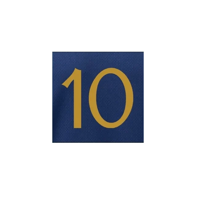 France 2022-23 Home Mbappe Youth #10 Jersey Name Set