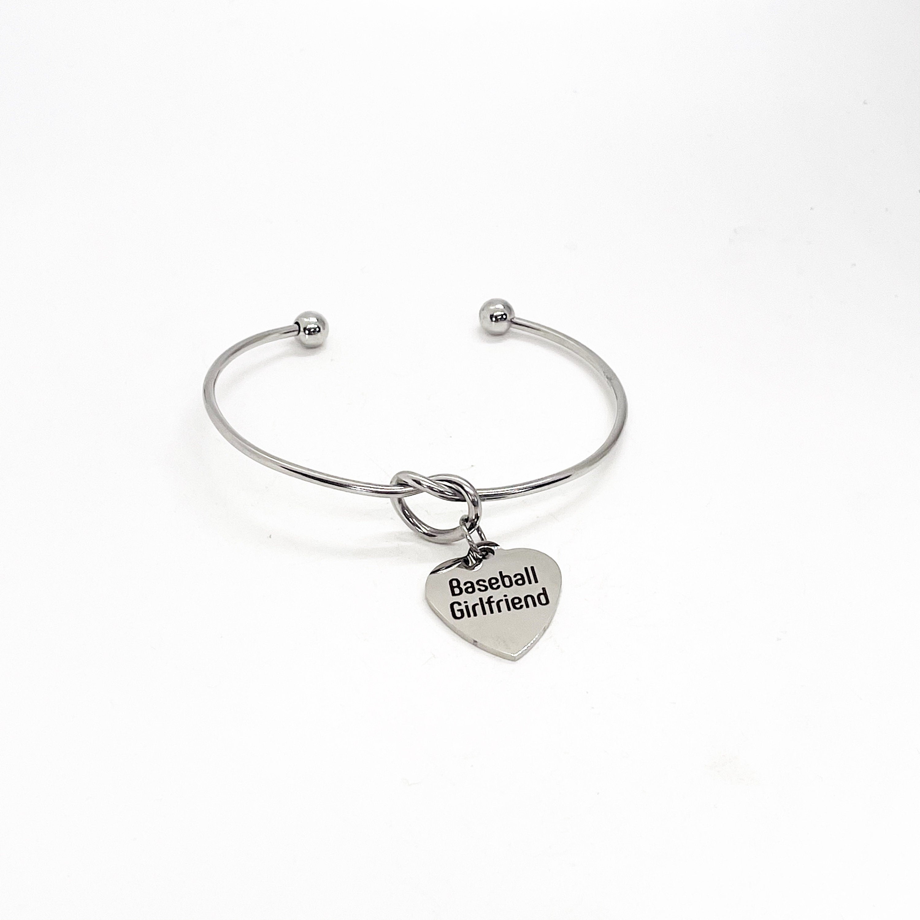 Baseball Girlfriend Bracelet, Baseball Girlfriend Gift, Gift for Her, Baseball Player Gift For Girlfriend, Charm Bracelet, Thank You Gift