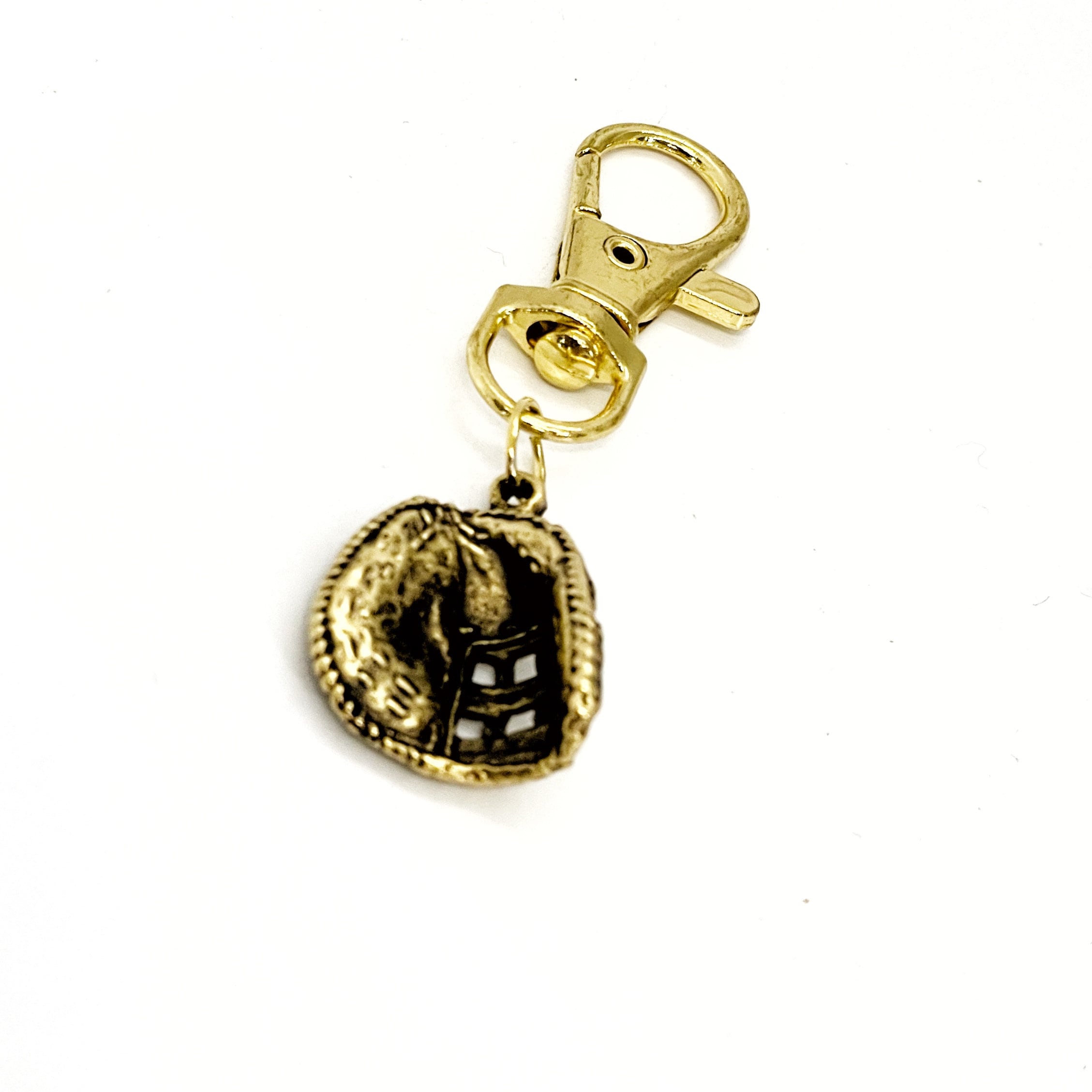 Catcher Mitt Clip On Charm, Baseball Catcher, Softball Catcher, Catcher Mom Gift, Student Athlete Gift, Baseball Team, Softball Team