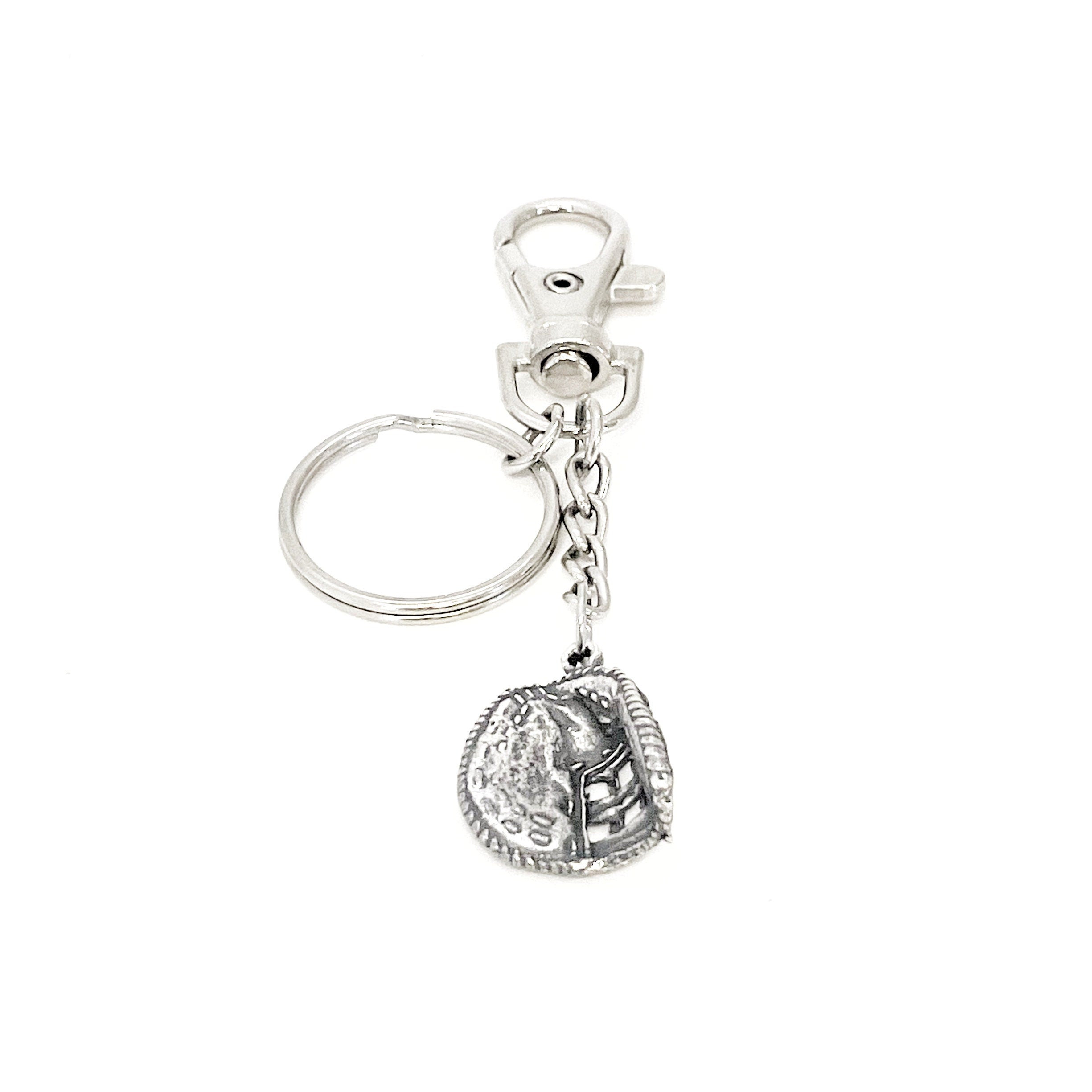 Baseball Catcher Keychain, Softball Catcher Keychain, Catcher Mom Gifts, Catcher Gifts, Son Gift, Daughter Gift, Wife Gift, Clip On Keychain