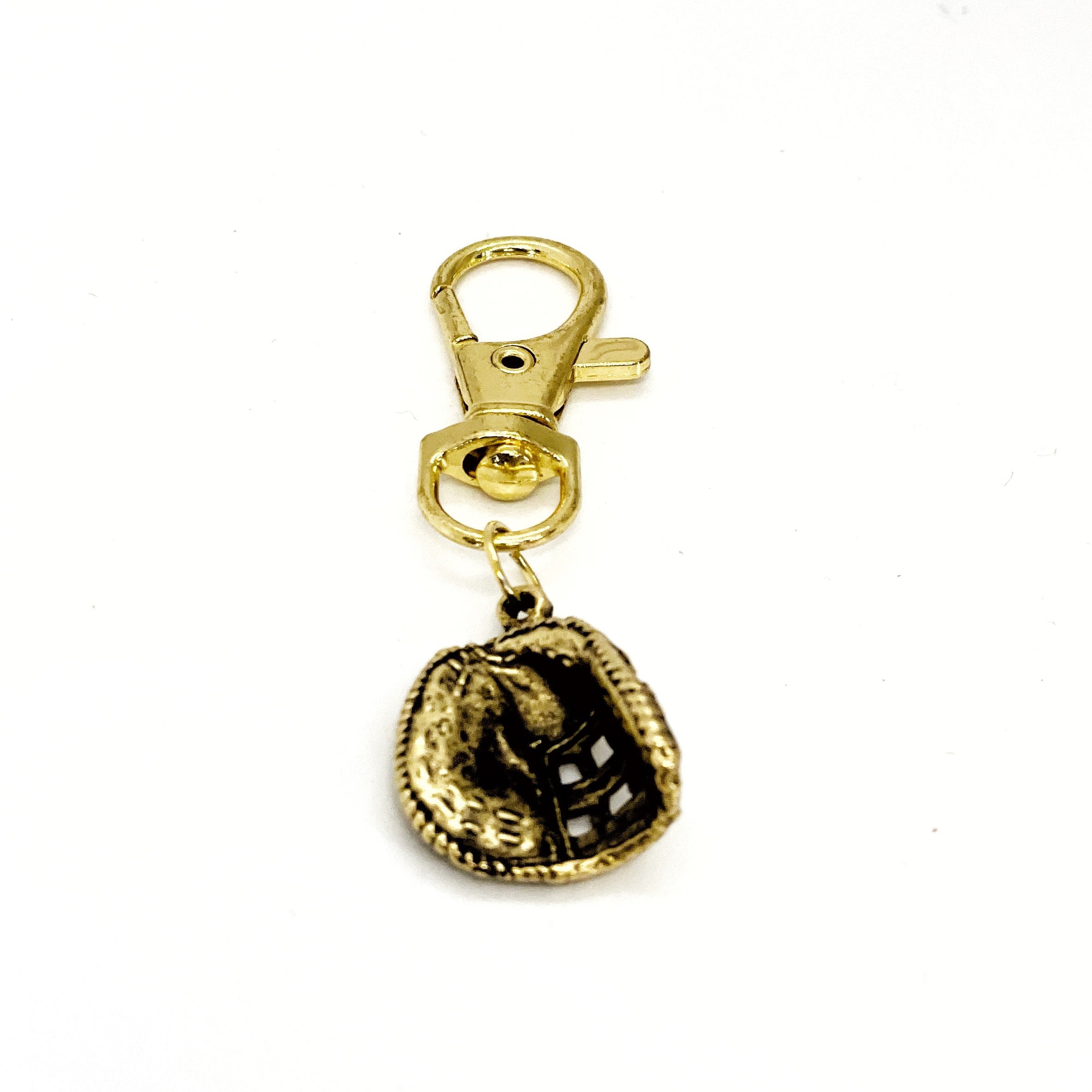 Catcher Mitt Clip On Charm, Baseball Catcher, Softball Catcher, Catcher Mom Gift, Student Athlete Gift, Baseball Team, Softball Team