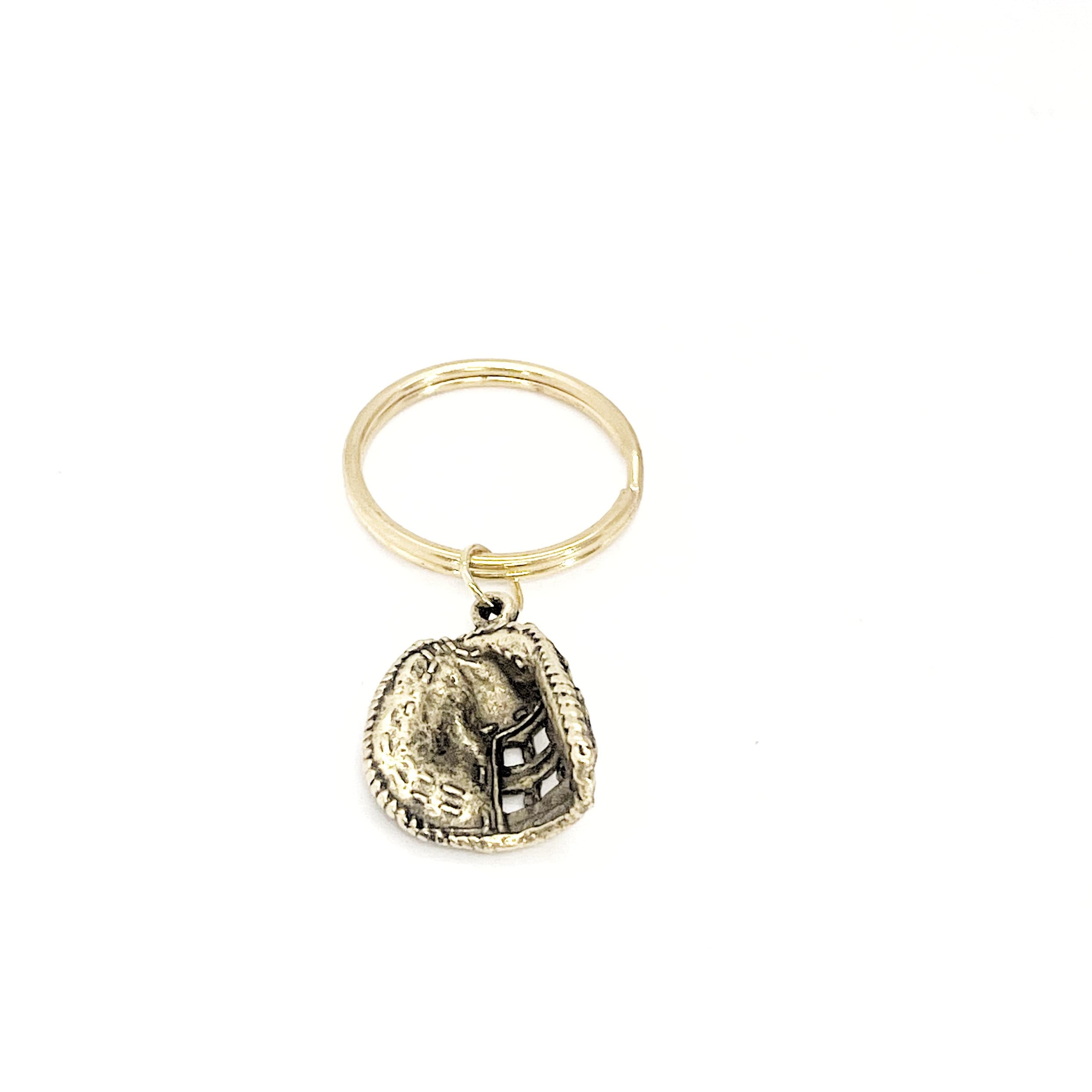 Softball Catcher Mitt Keychain, Catcher Gift, Baseball Catcher, Catcher Mom Gift, Catcher Mitt Charm, Student Athlete Gift, Signing Day Gift