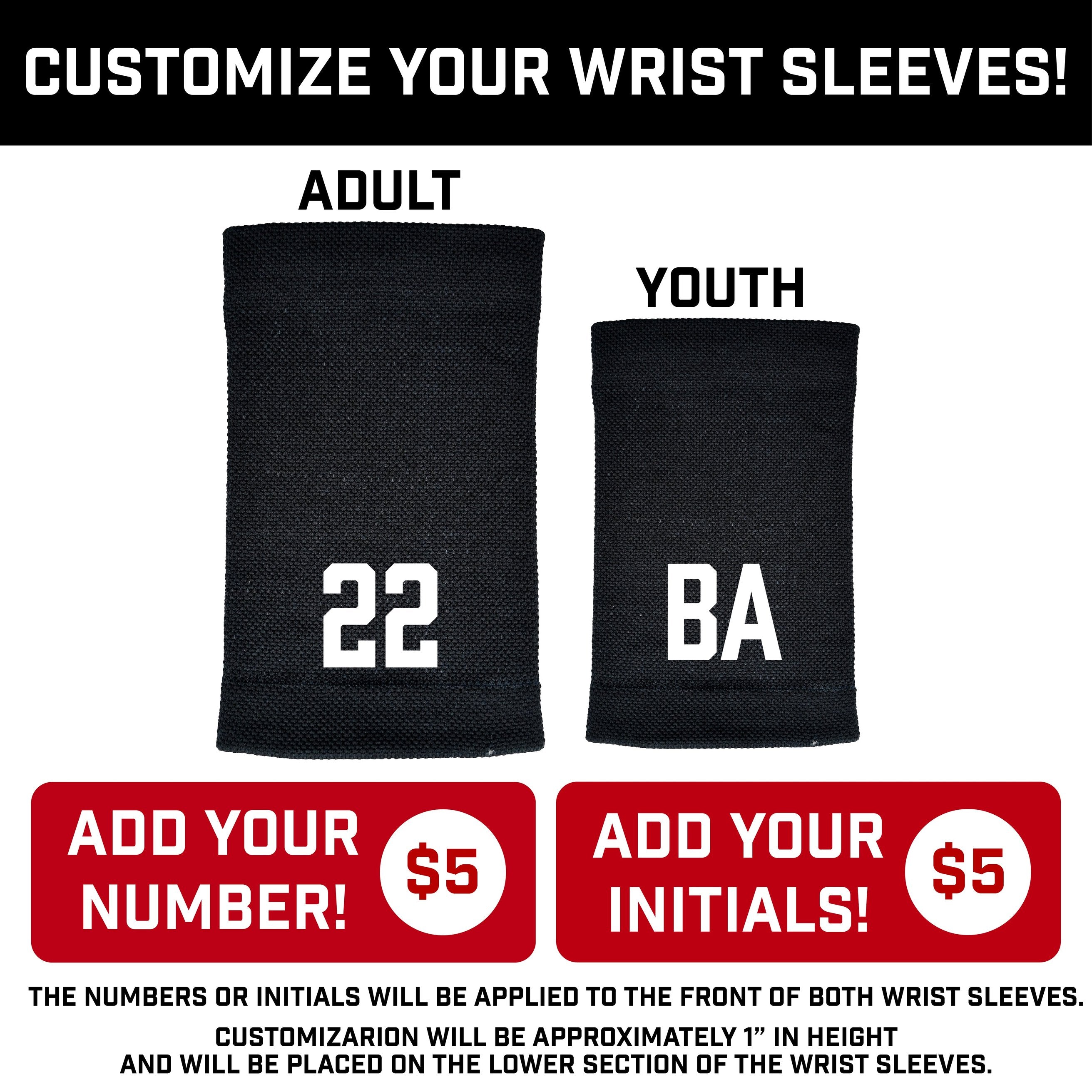 Navy Ice Cream Wrist Support Sleeves