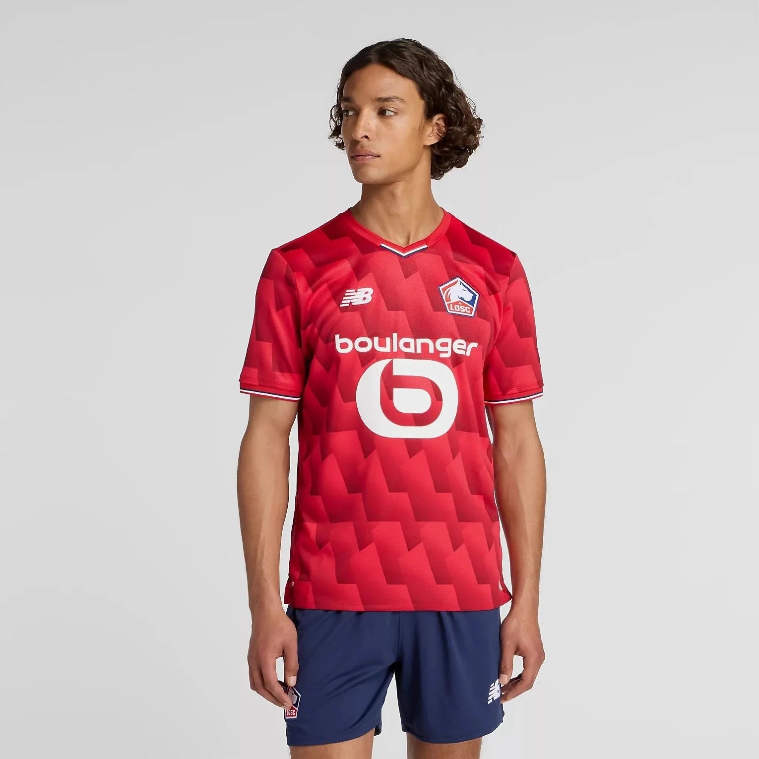 New Balance 2025-26 Lille Men's Stadium Home Soccer Jersey