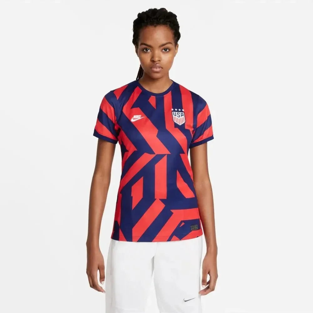 Nike 2021-22 USWNT Women Away Jersey - Navy-Red