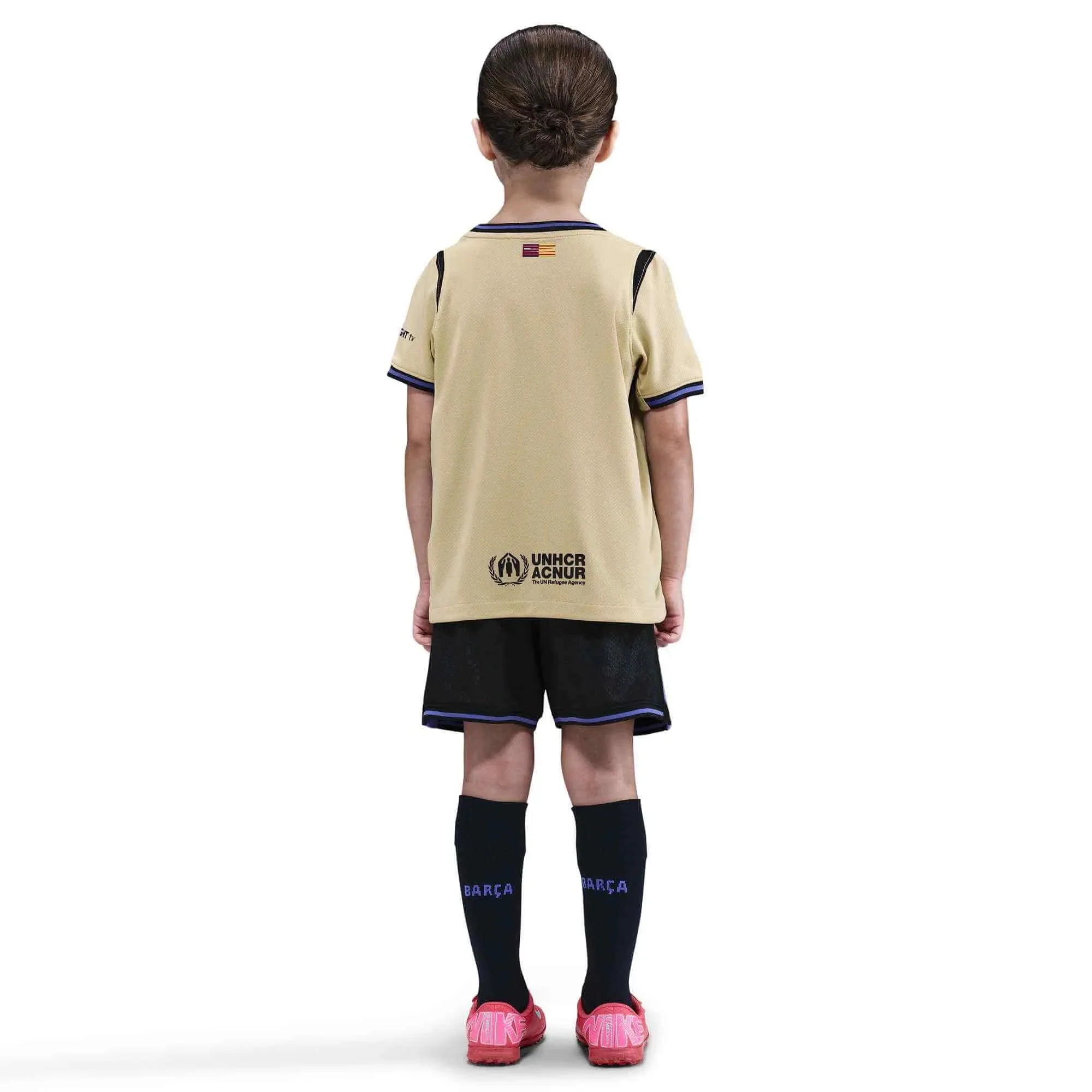 Nike 2025-26 Barcelona Little Kids' Stadium Away Kit