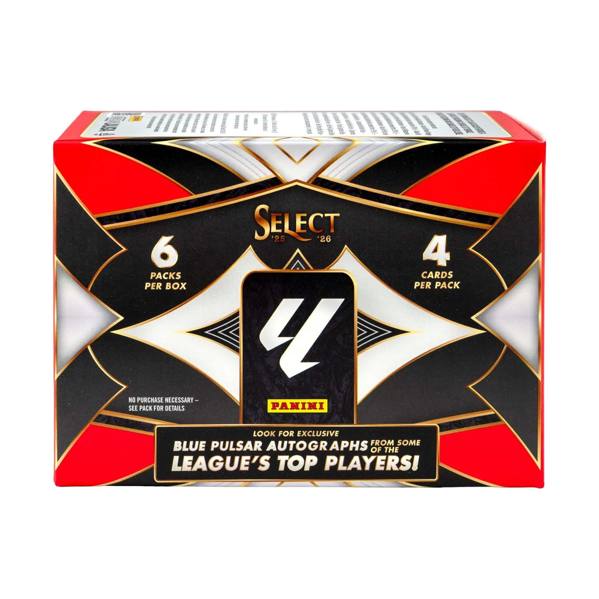 Panini 2025-26 Select La Liga Trading Card Blaster BOX (6 Packs Each)