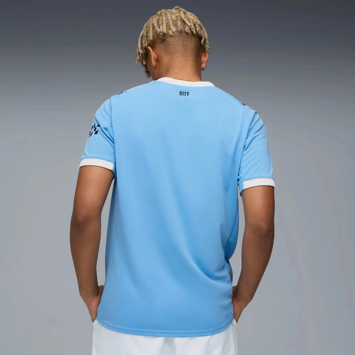 Puma 2025-26 Manchester City Men's Stadium Home Soccer Jersey