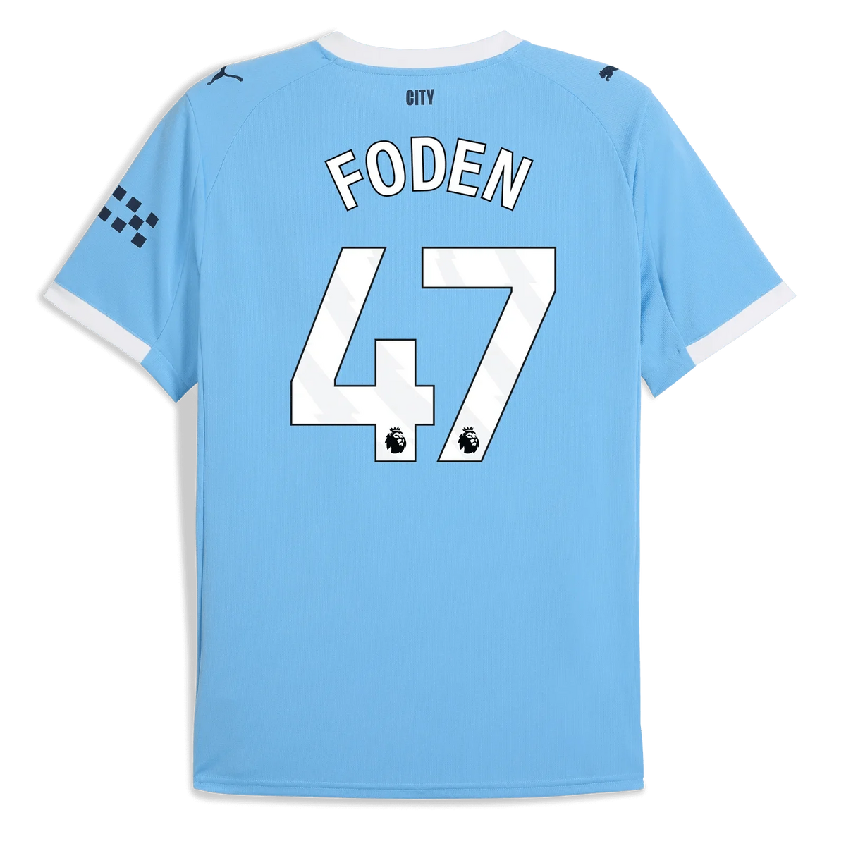 Puma 2025-26 Manchester City Men's Stadium Home Soccer Jersey