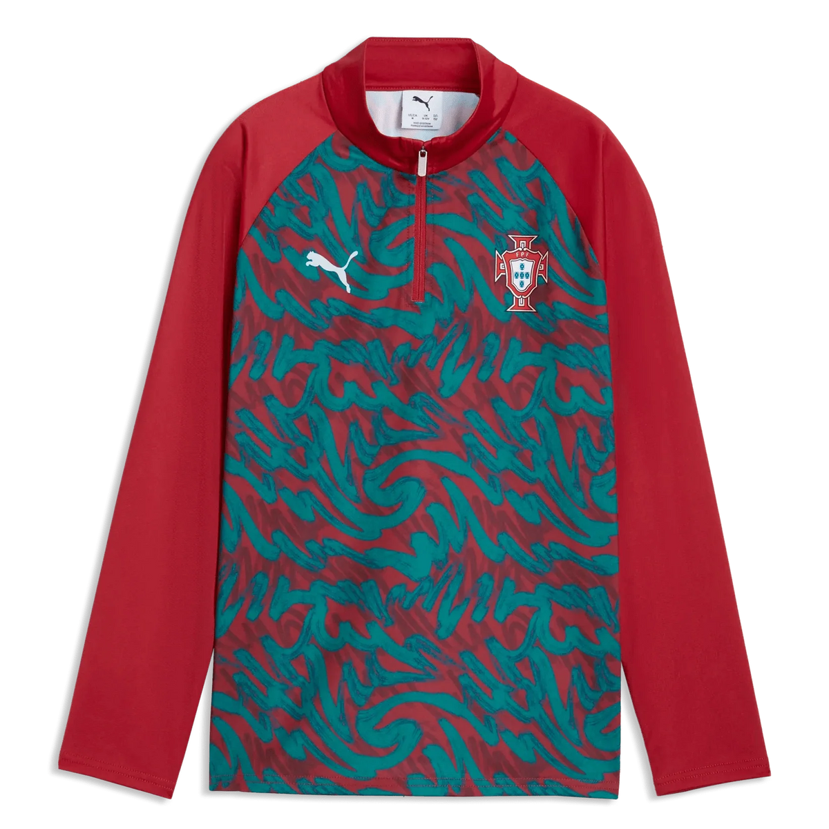 Puma 2026 Portugal Youth 1/4 Zip Pre-Match Top
