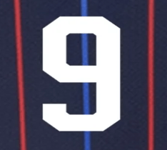 USWNT 2025 Away SWANSON #9 Jersey Name Set 8"