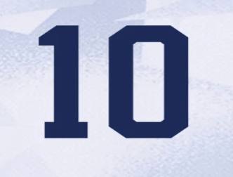 USWNT 2025 Home G. HEAPS #10 Jersey Name Set 8"