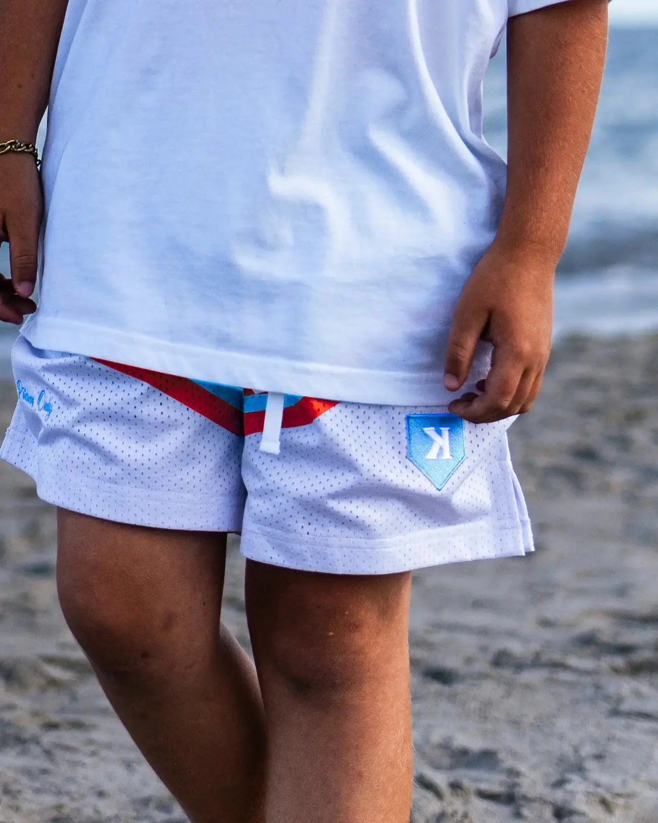Youth Cherry Ice Mesh Shorts