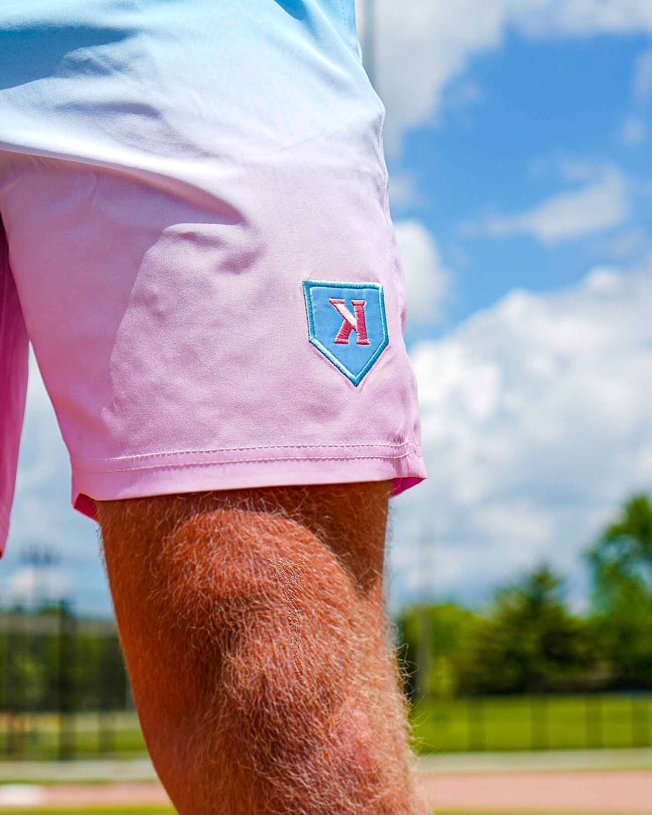 Youth Cotton Candy Gradient Training Shorts