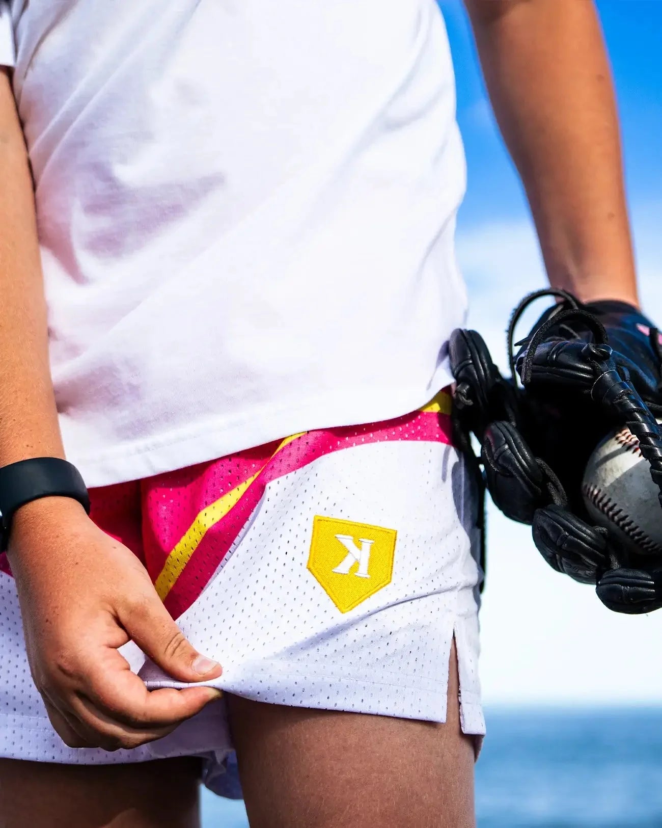 Pink Lemonade Mesh Shorts