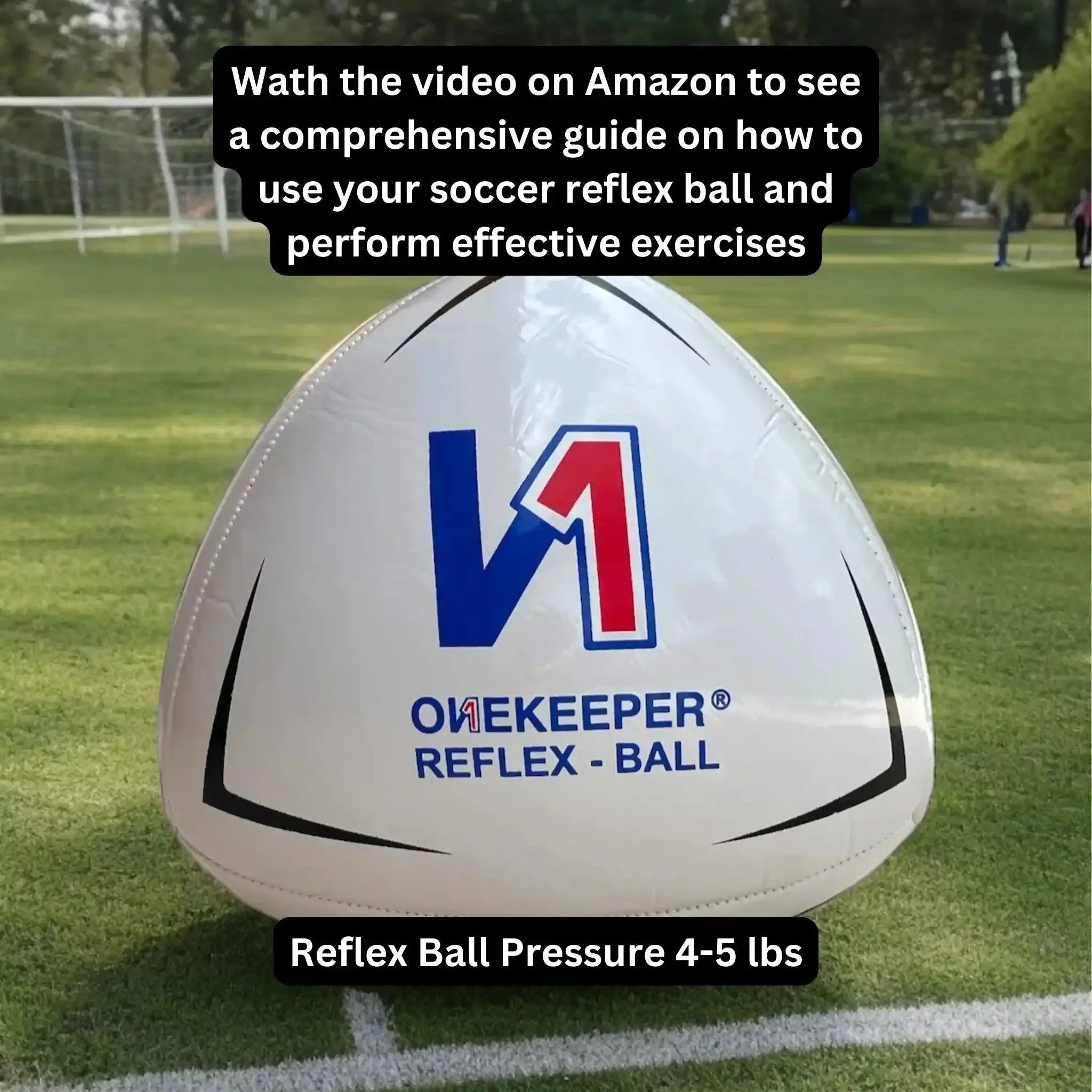 ONEKEEPER Soccer Reflex & Reaction Ball for Kids & Junior