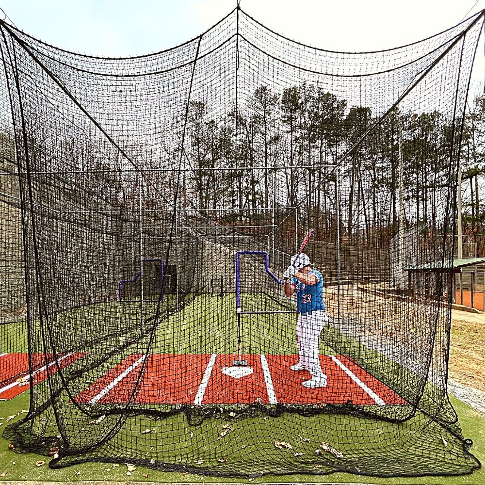 READY-2-GO NETS Recreational Park Batting Cage Netting (#36 Poly)