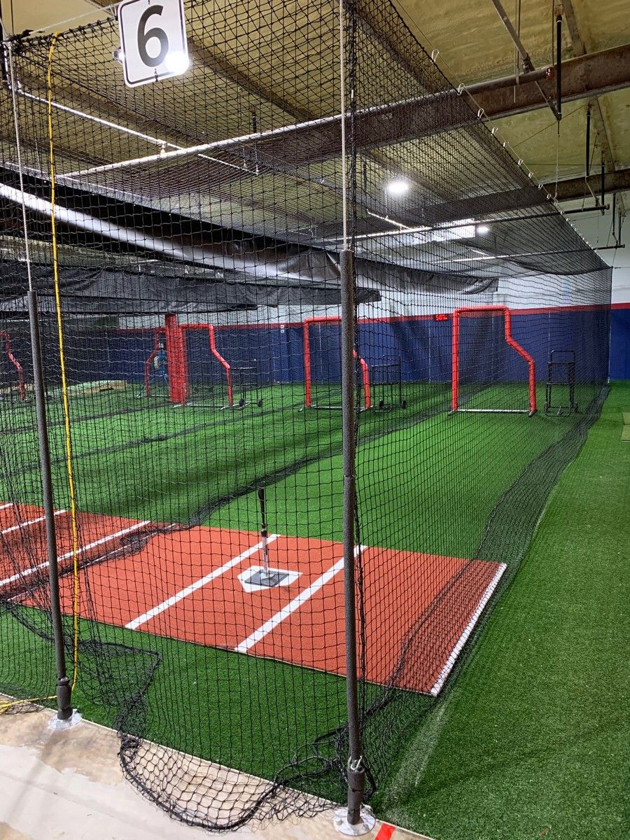 READY-2-GO NETS Recreational Park Batting Cage Netting (#36 Poly)