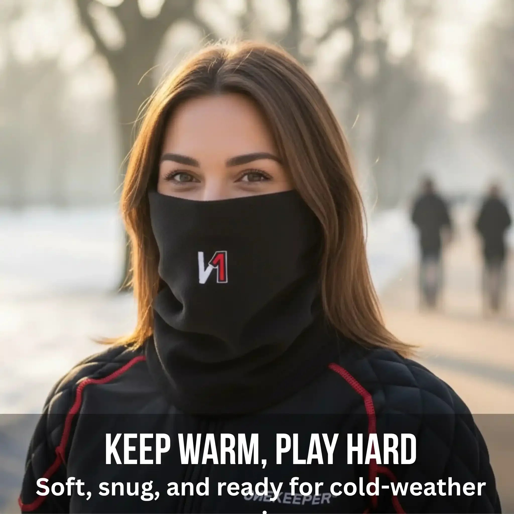 Winter Neck Warmer Fleece - Neck Gaiter for Soccer and All Outdoor Sports