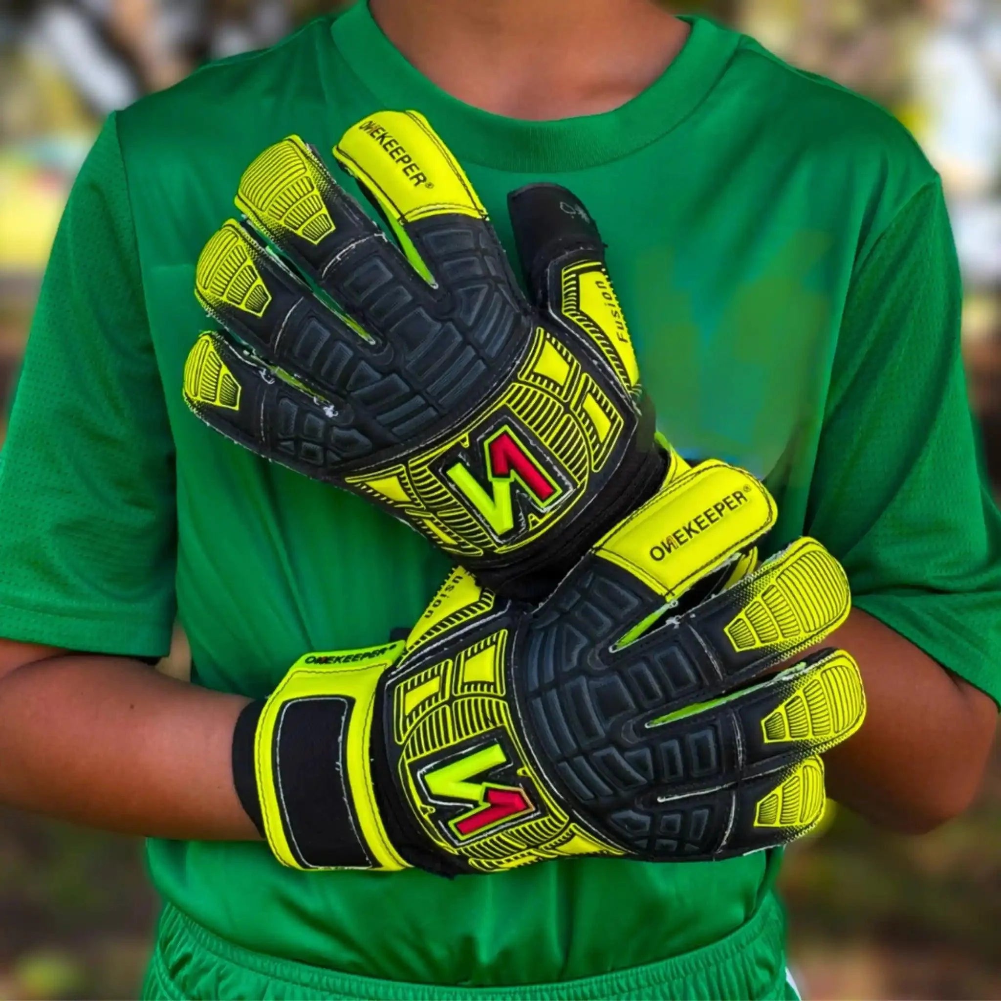 FUSION Junior / Youth Goalie Gloves (No Finger Protection)