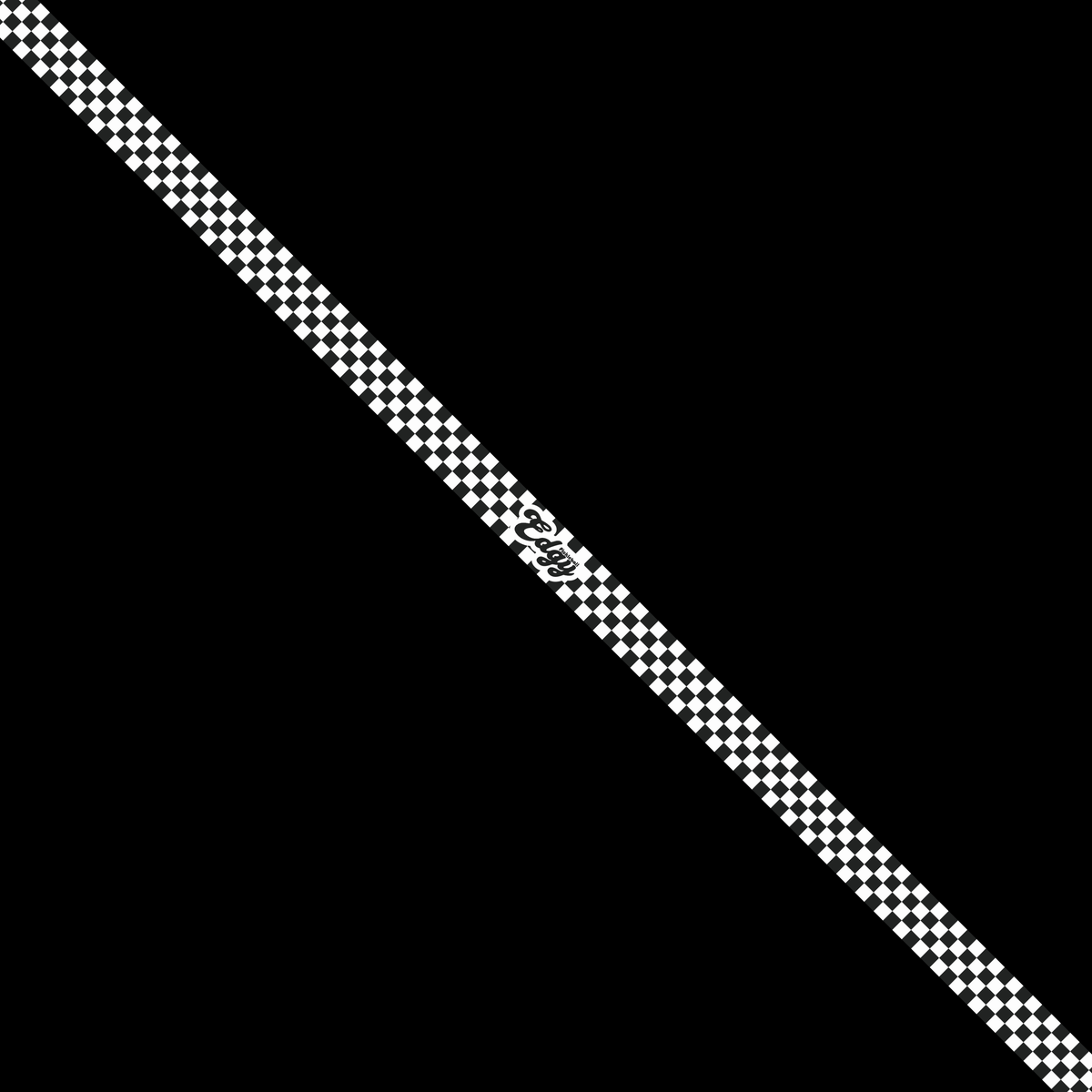 B&W Checkers Edge Tape (3 pack) - Pickleball Paddle Edge Tape