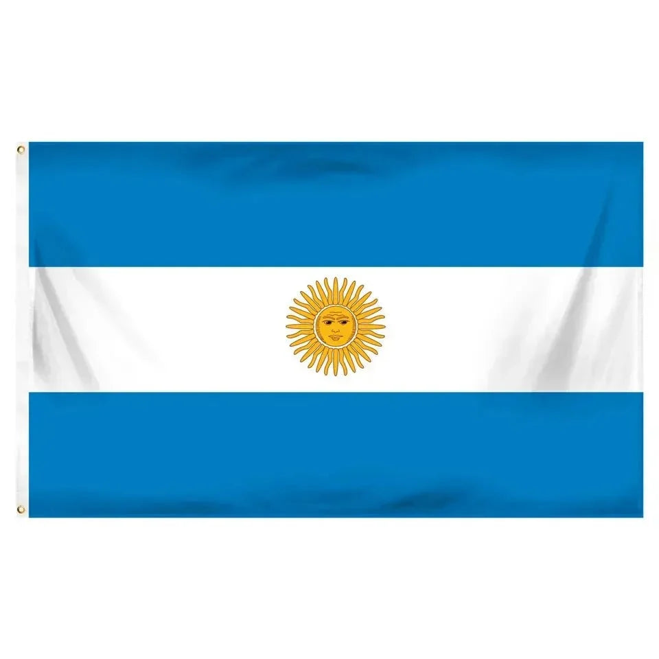 3x5 Country Flag - Argentina