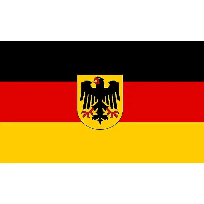 3x5 Country Flag - Germany with Eagle