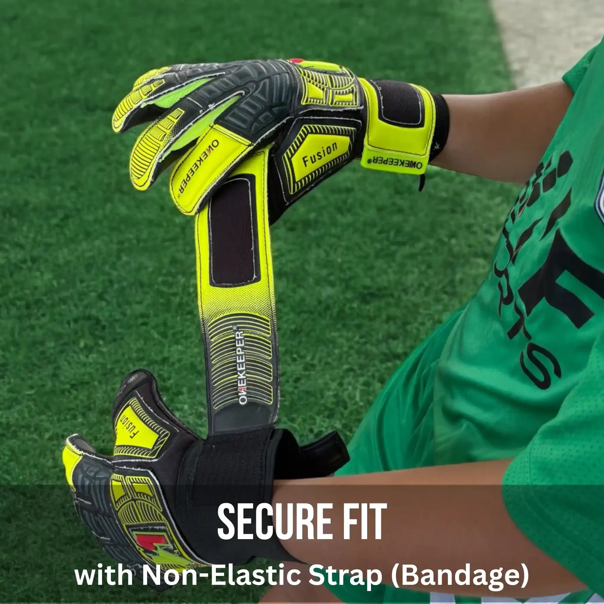 FUSION Junior / Youth Goalie Gloves (No Finger Protection)