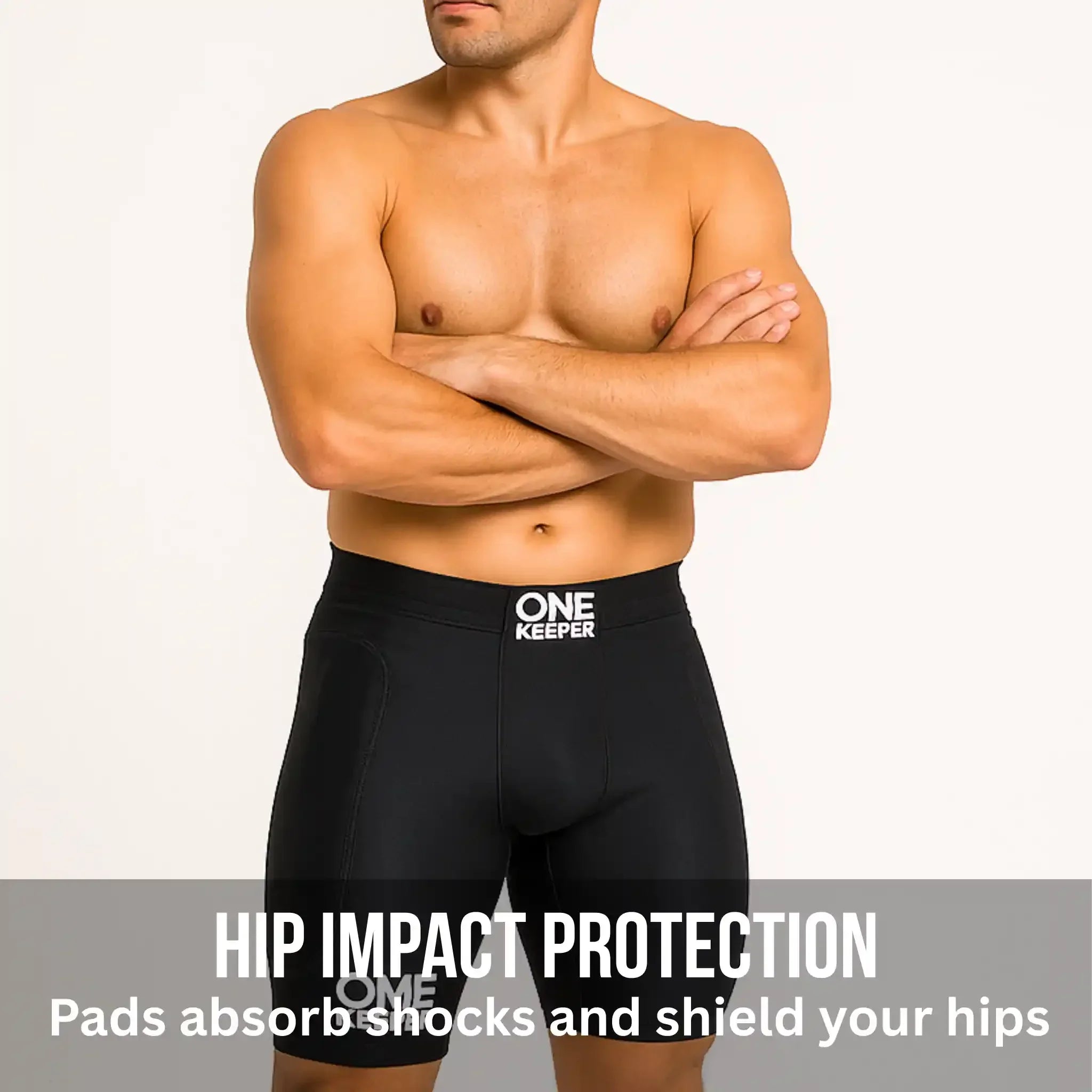 ONEKEEPER Padded Compression Shorts Pro for Goalkeepers
