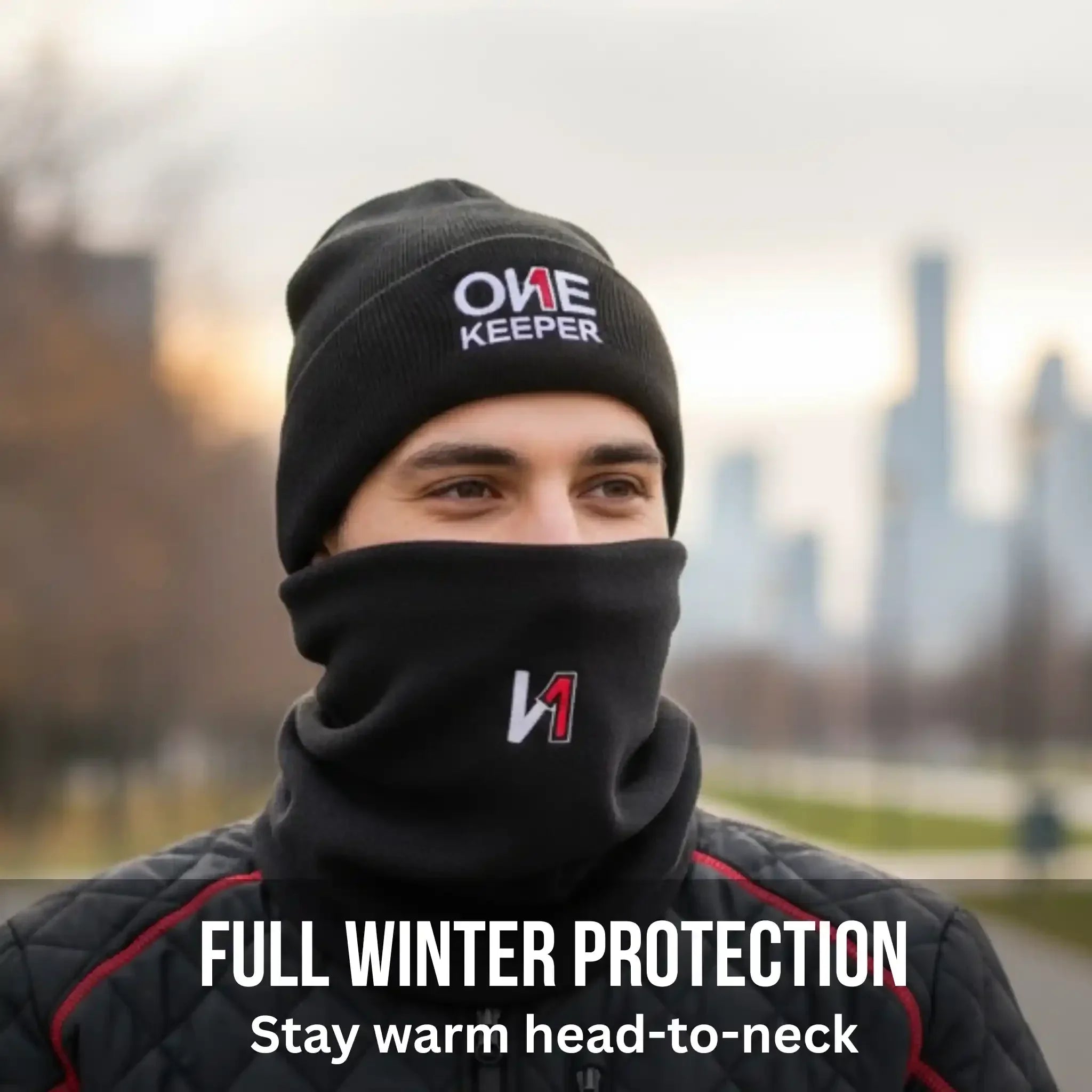 Winter Neck Warmer Fleece - Neck Gaiter for Soccer and All Outdoor Sports