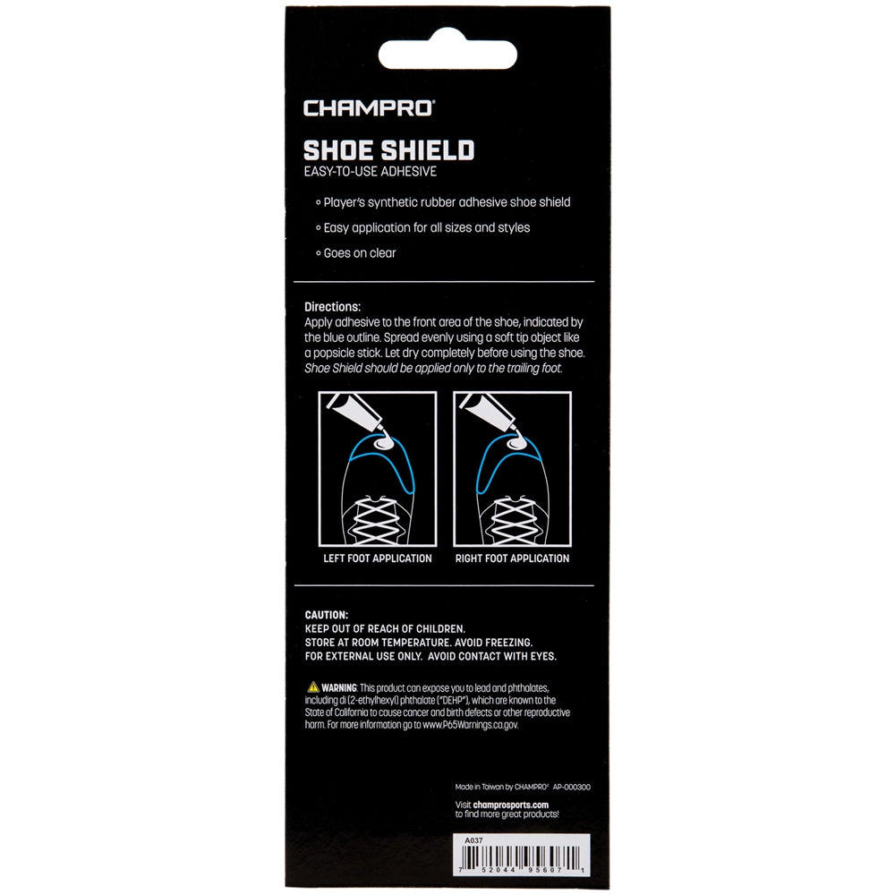 SHOE SHIELD FOOT ADHESION