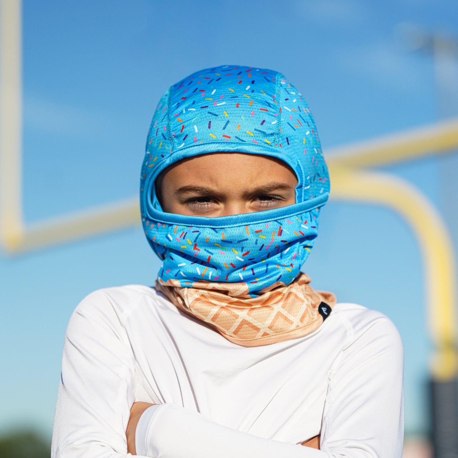 Blue Ice Cream Balaclava Mask (Shiesty)