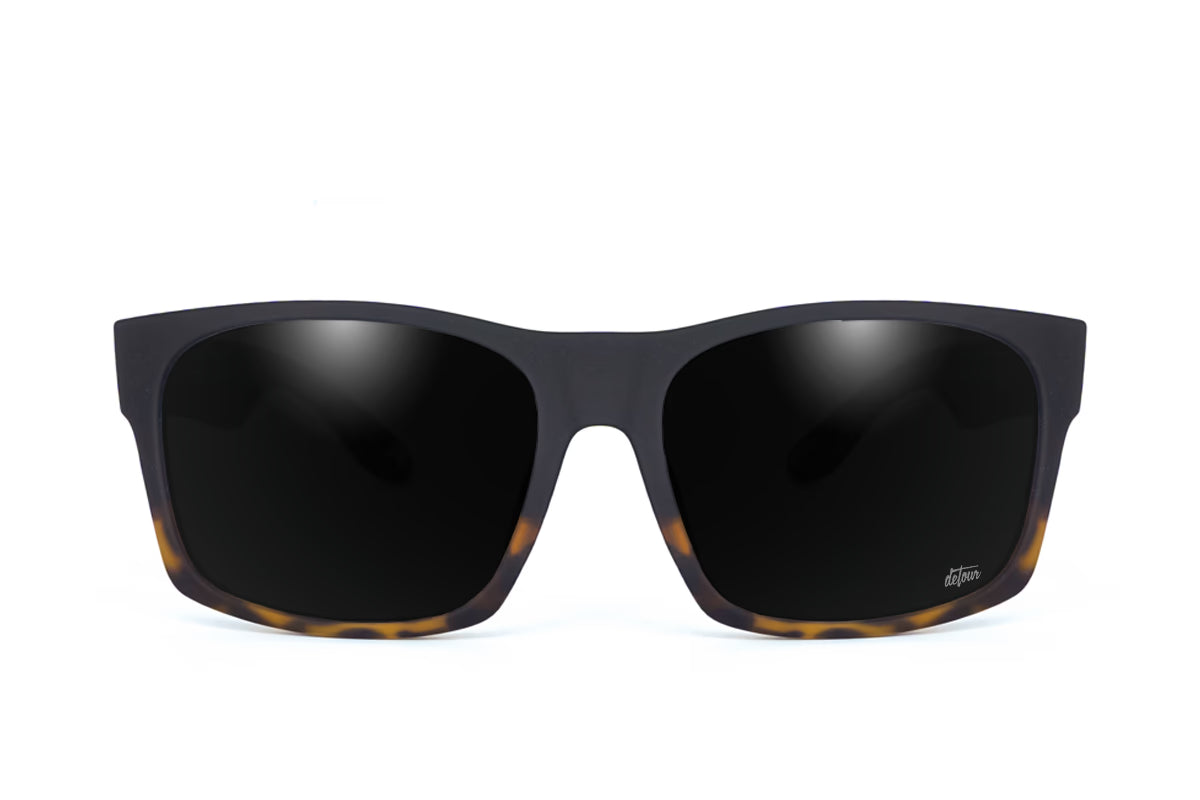 Big Kahuna XL - Tortoise Fade - Jet Black Polarized