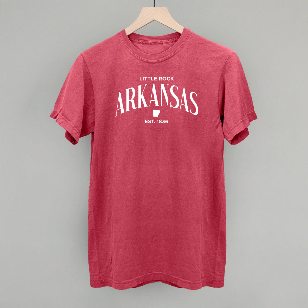 Arkansas Est. 1836 (White)