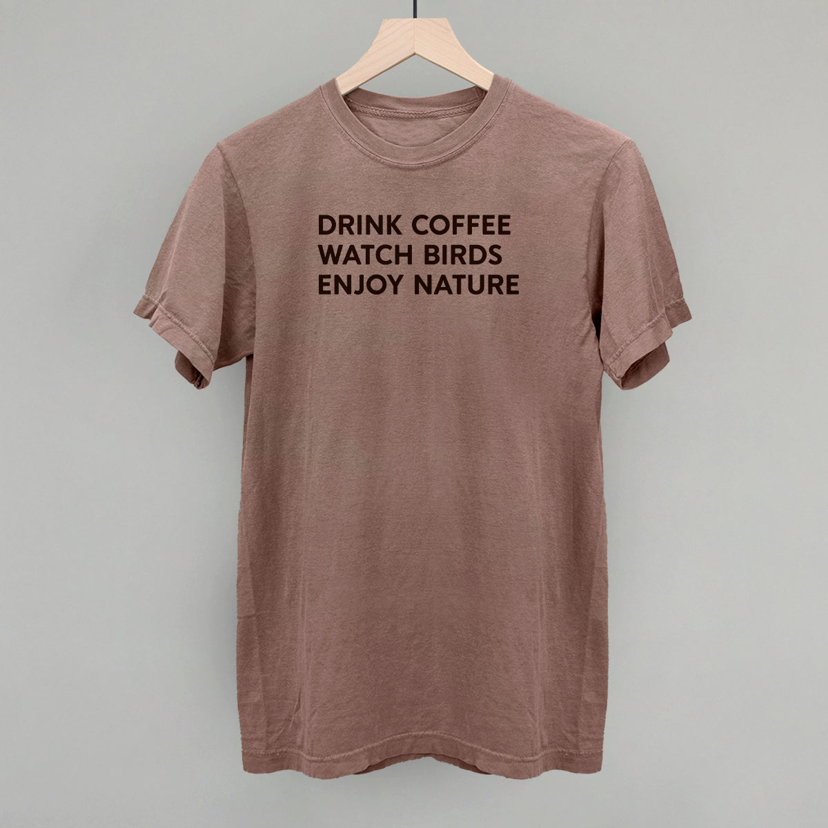 Drink Coffee Watch Birds Enjoy Nature