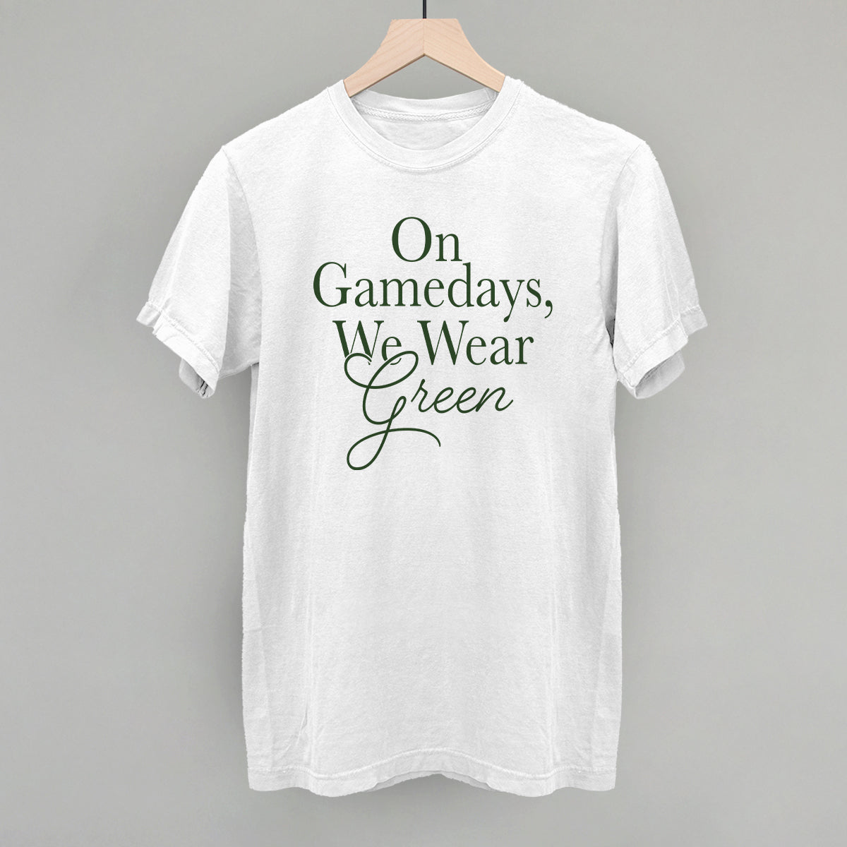 On Gamedays, We Wear Green