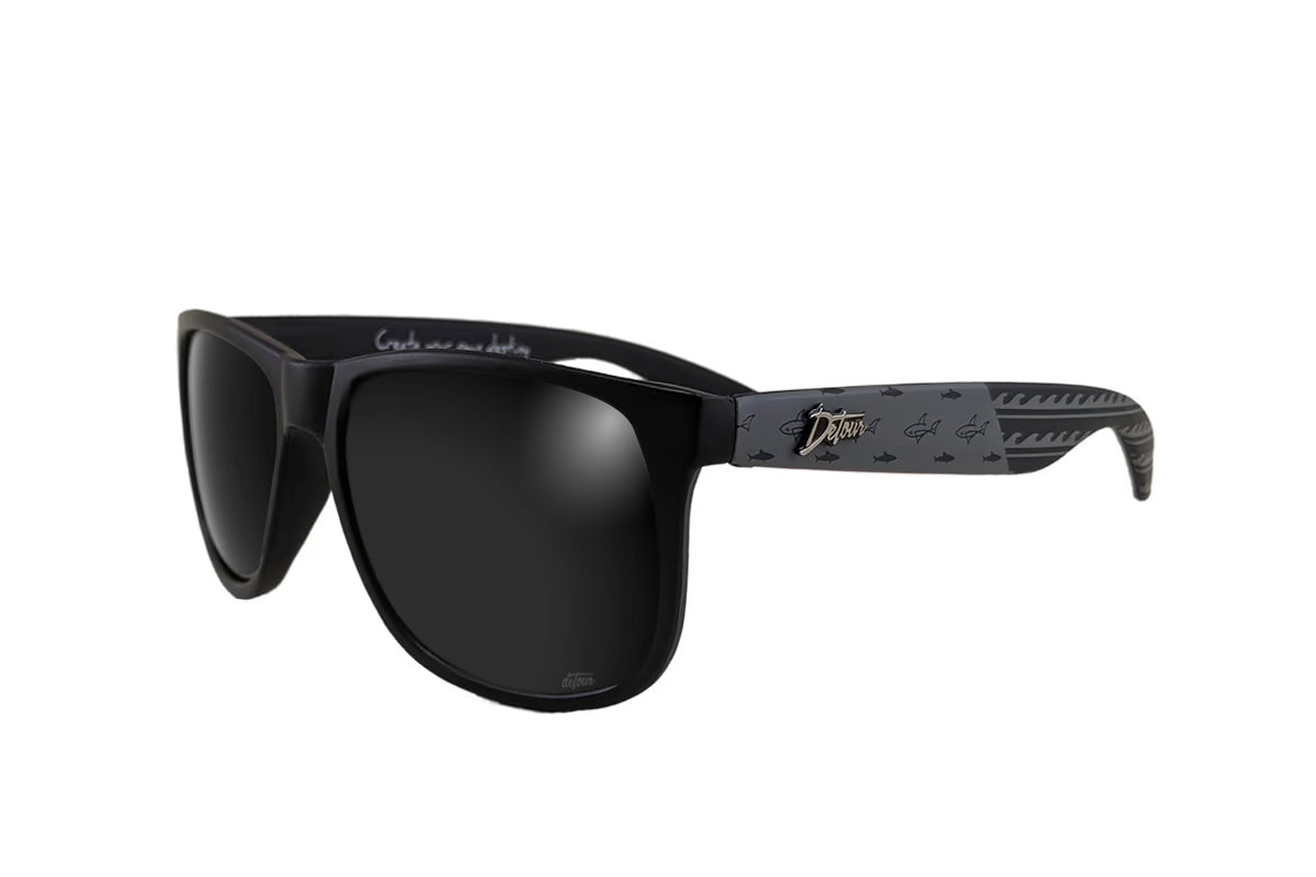 Eminence - Sharks & Stripes Blackout - Jet Black Lens Polarized