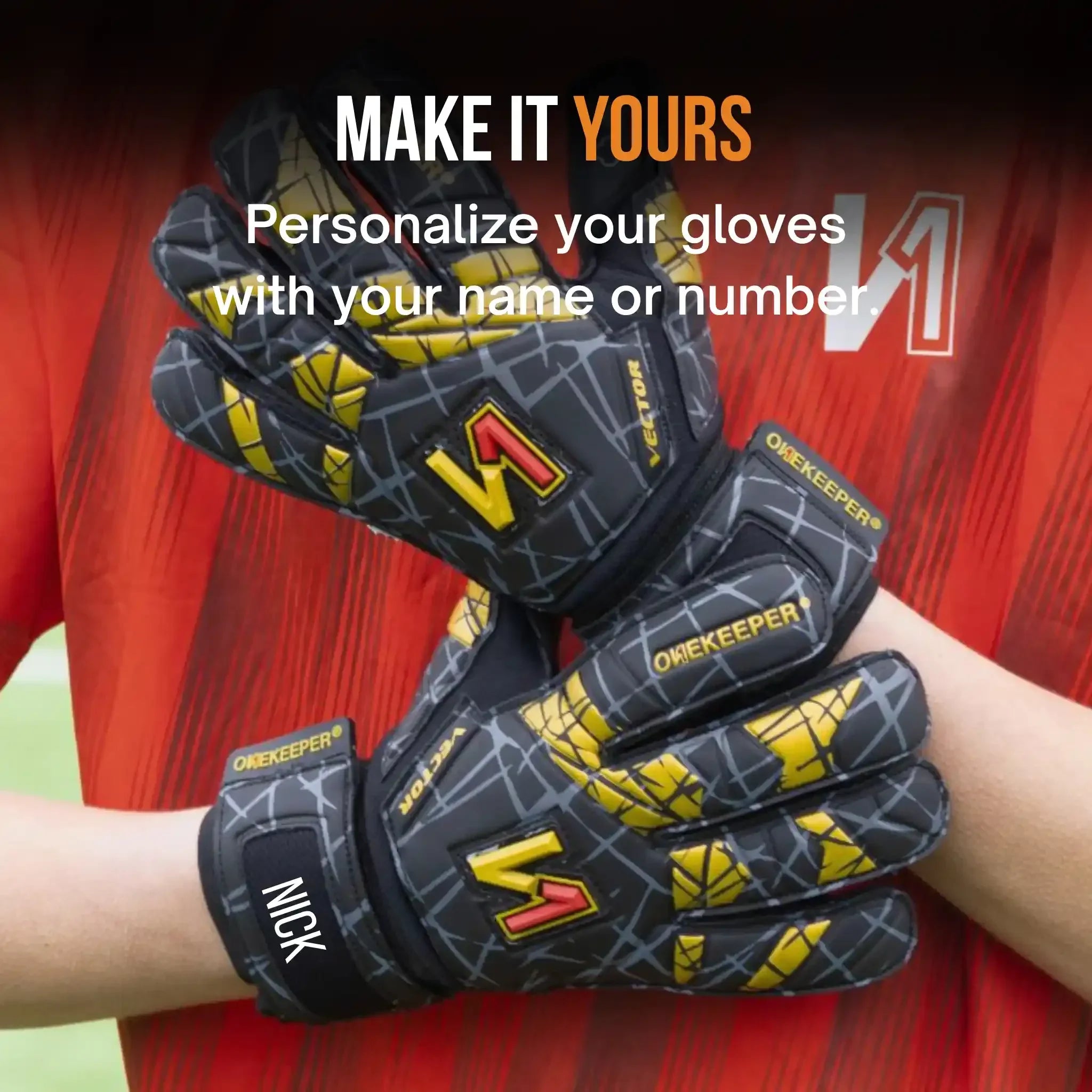 VECTOR Evolution Black & Gold (No Finger Protection)