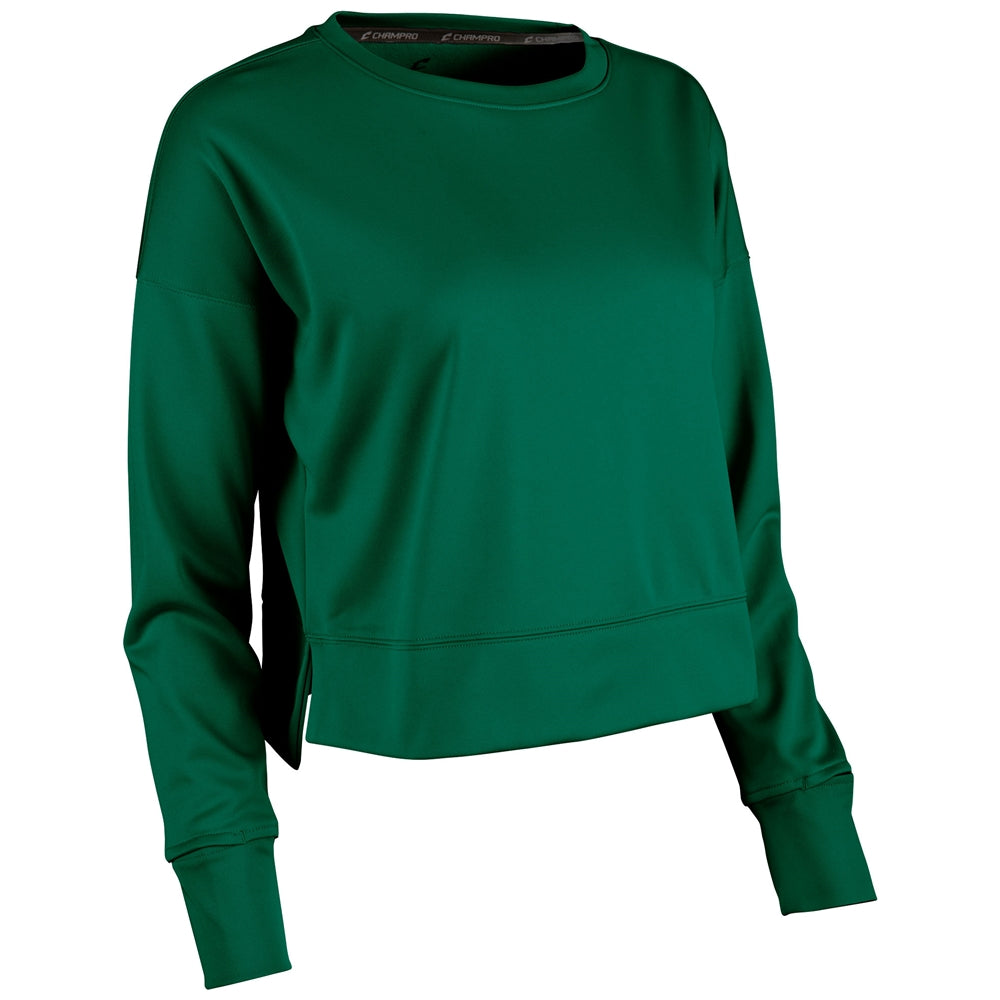 LINEUP FLEECE WOMEN'S CROP CREW