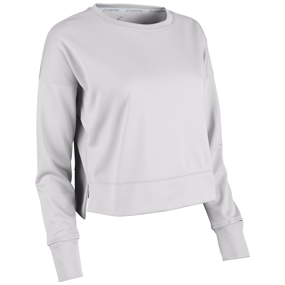 LINEUP FLEECE WOMEN'S CROP CREW
